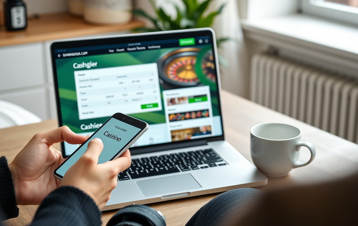 Norsk spiller bekrefter bankoverføring til casino på mobilen.